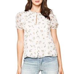 Sugar Lips Chemisier à volants à imprimé floral Reyes pour femme