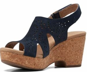 Clarks Sandales compensées Giselle Bay pour femmes