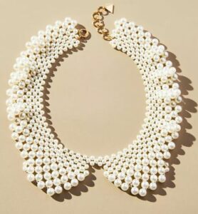 Collier à col perlé Anthropologie