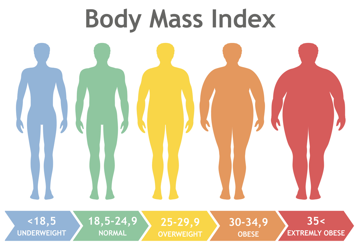 Votre pourcentage d'IMC indique dans quelle catégorie de santé vous vous trouvez