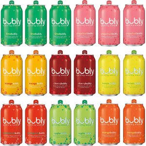 pack de variétés d'eau pétillante bubly