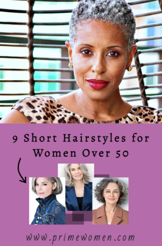 9 coiffures courtes pour les femmes de plus de 50 ans