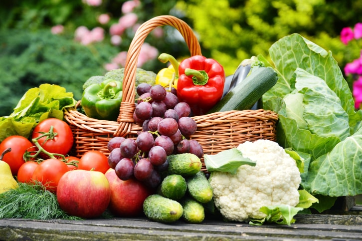 Légumes frais bio pour maigrir cet été